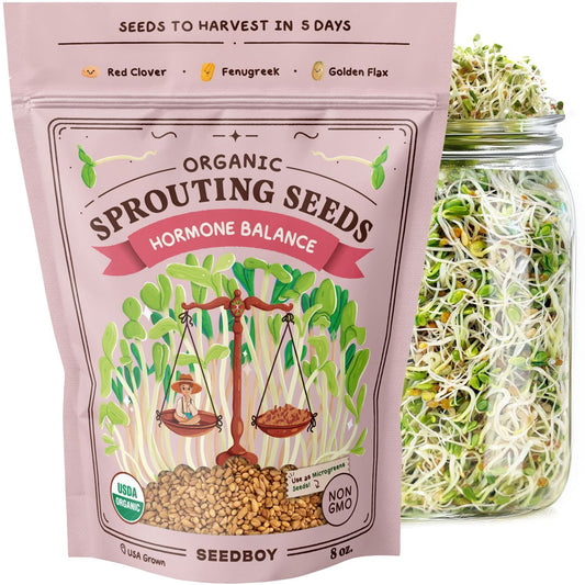 Organic Hormone Balance Blend Sprouting Seeds
