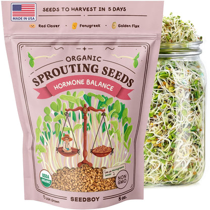 Organic Hormone Balance Blend Sprouting Seeds