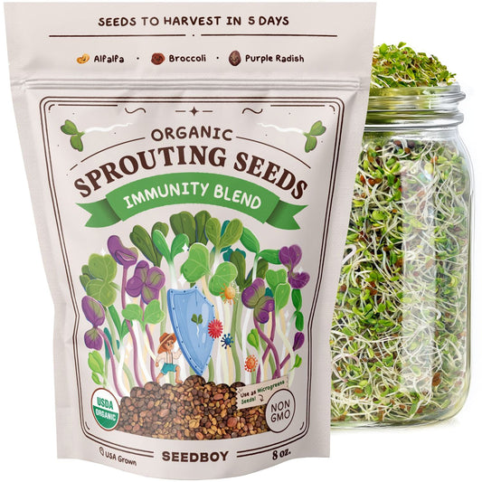 Organic Immunity Blend Sprouting Seeds